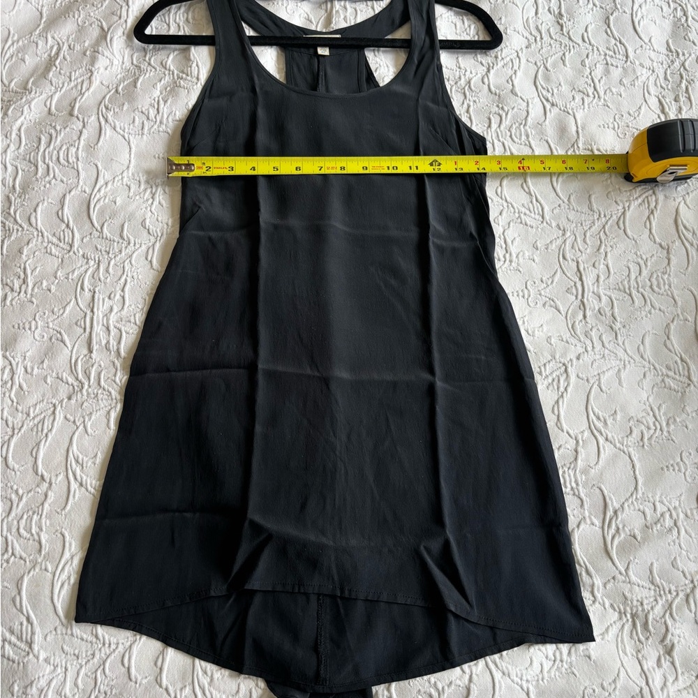 Silk Racerback Bk Ruffle detail Top - Picture 5 of 5